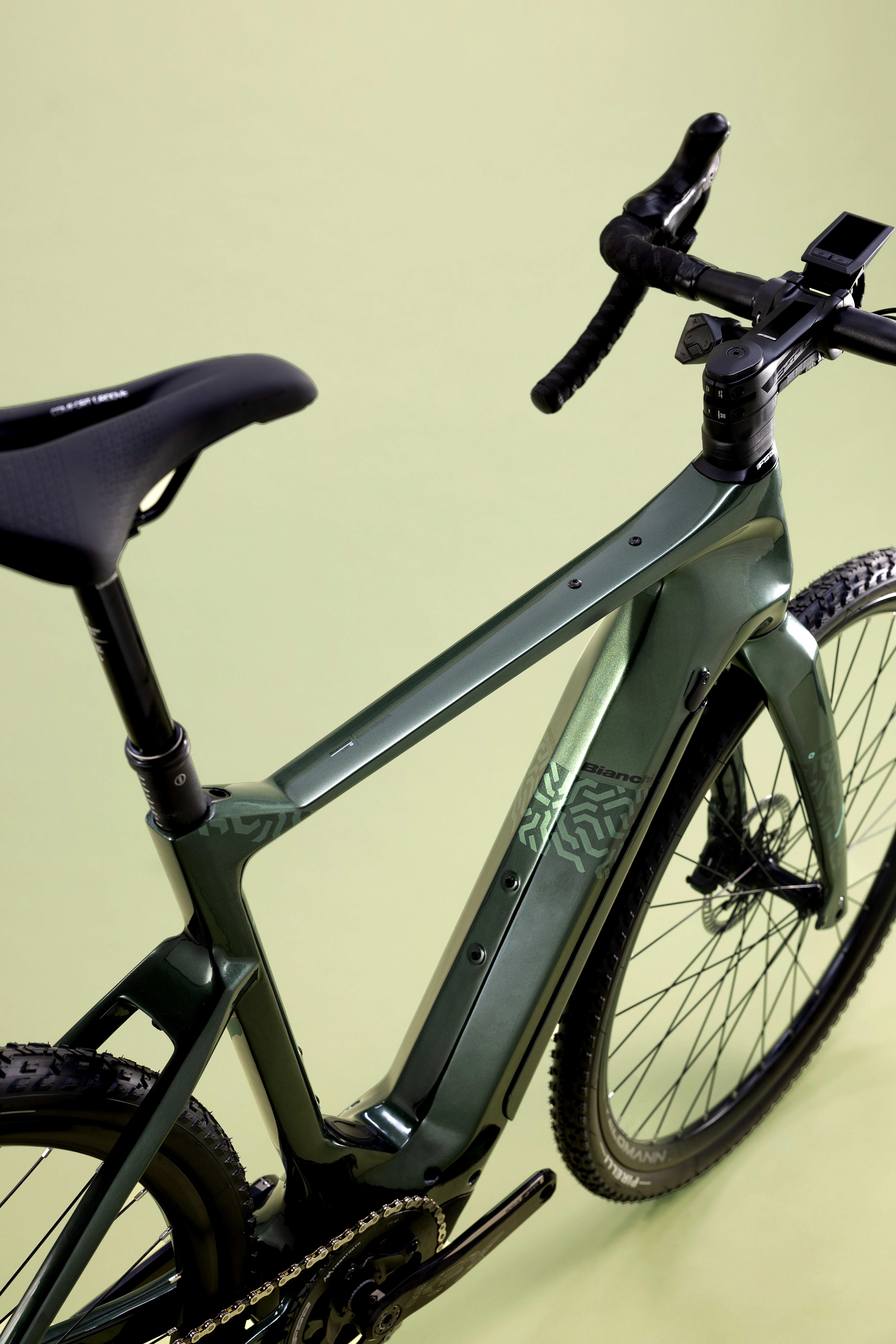 Bianchi e-Arcadex Forest elektromos gravel kerékpár