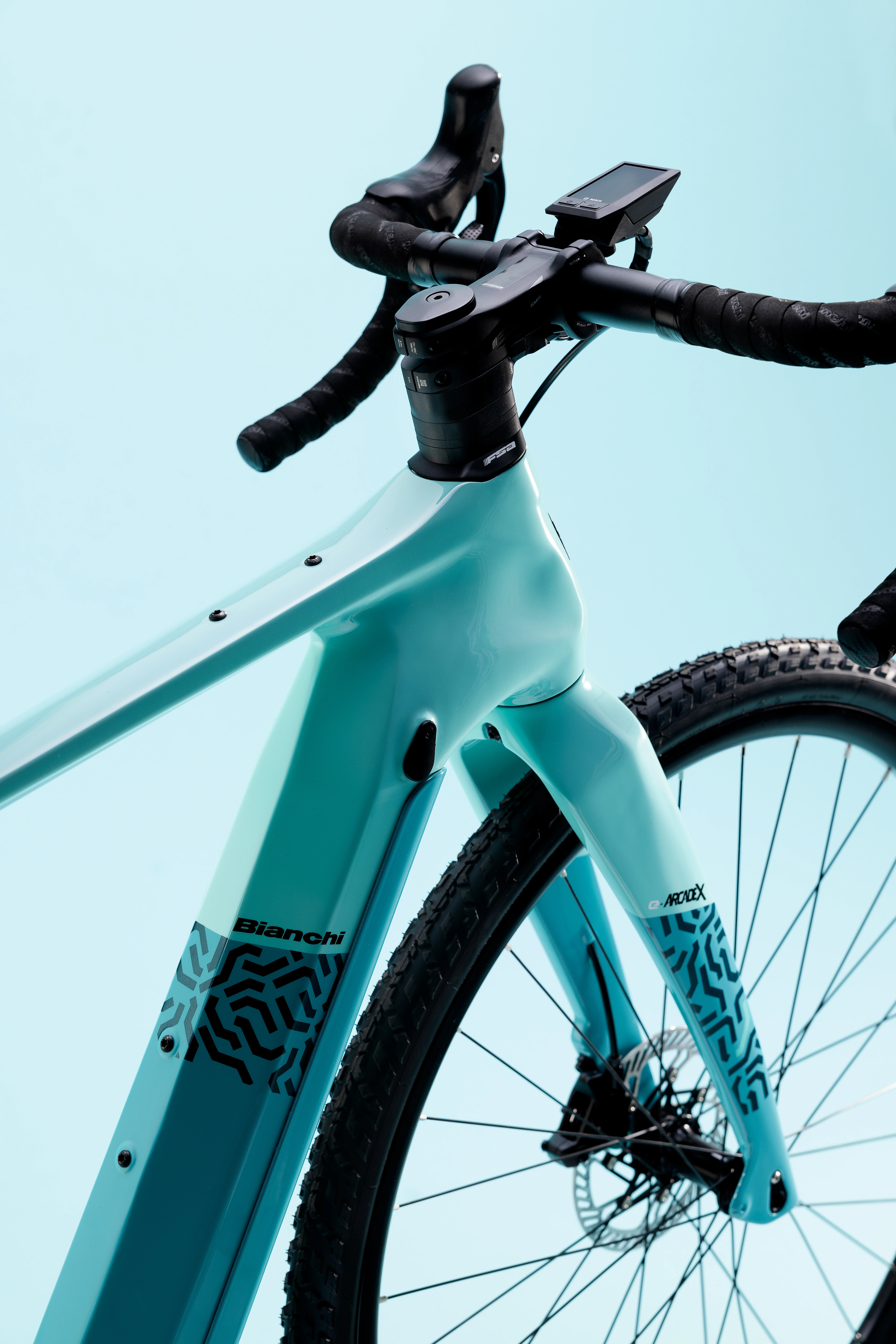 Bianchi e-Arcadex Glacial elektromos gravel kerékpár