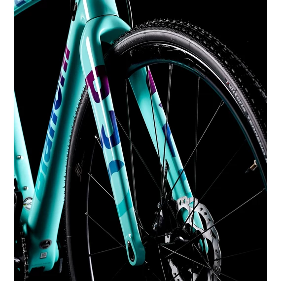 BIANCHI 24 ZOLDER PRO GRX 610 2x11sp Celeste 56 kerékpár