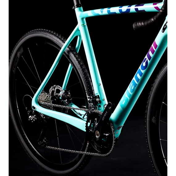 BIANCHI 24 ZOLDER PRO GRX 610 2x11sp Celeste 56 kerékpár