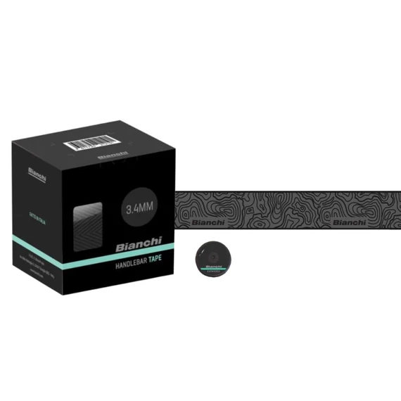 BIANCHI EARTH 34 Black/Celeste kormány bandázs