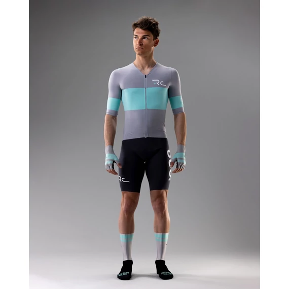 BIANCHI RC ICON 999 Grey/Celeste M rövid ujjú mez