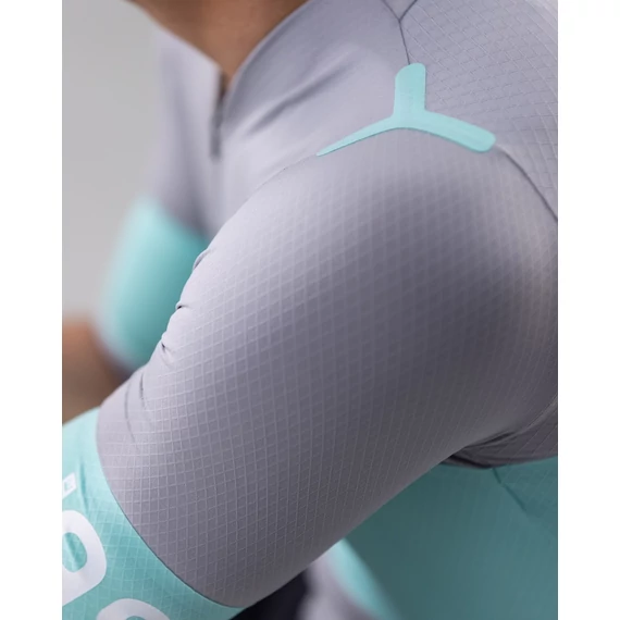BIANCHI RC ICON 999 Grey/Celeste M rövid ujjú mez